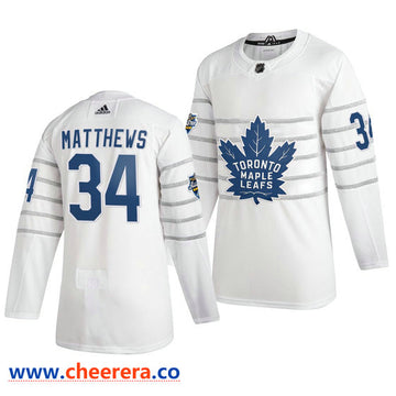 Auston Matthews Toronto Maple Leafs white All-Star jersey