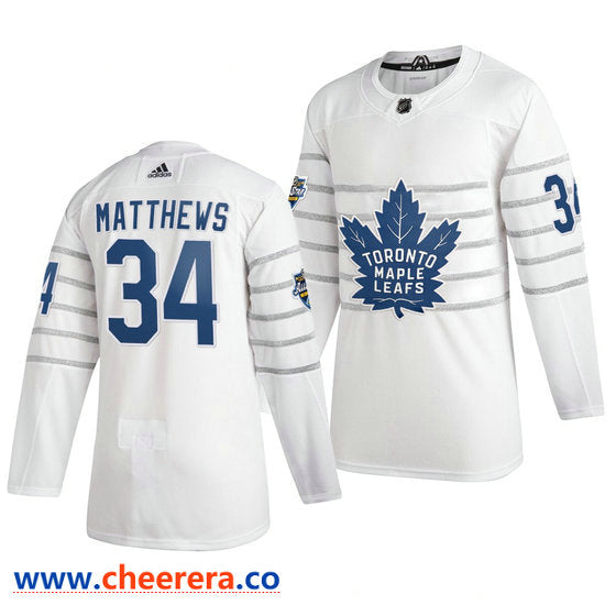 Auston Matthews Toronto Maple Leafs white All-Star jersey
