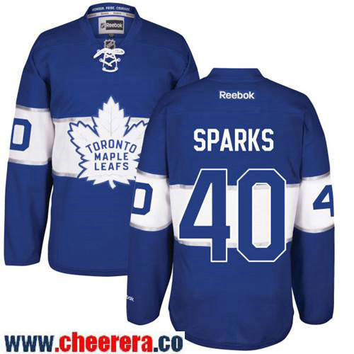 Garret Sparks Toronto Maple Leafs blue Classic jersey