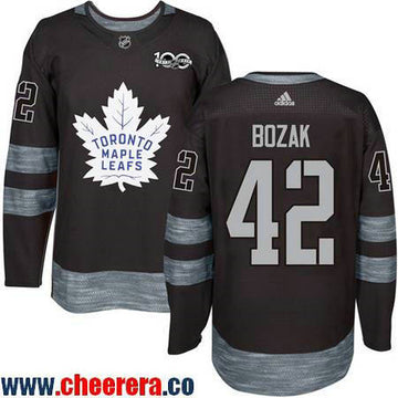 Tyler Bozak Toronto Maple Leafs black jersey