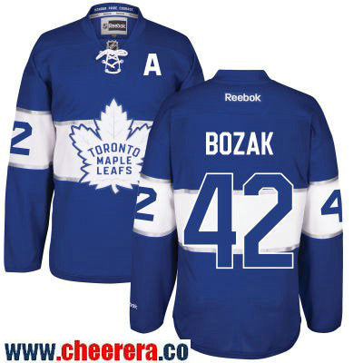 Tyler Bozak Toronto Maple Leafs blue Classic jersey