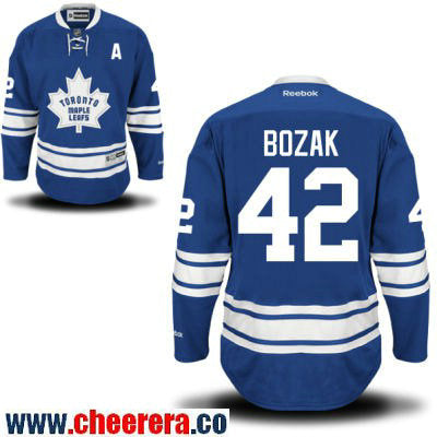 Tyler Bozak Toronto Maple Leafs blue Third jersey