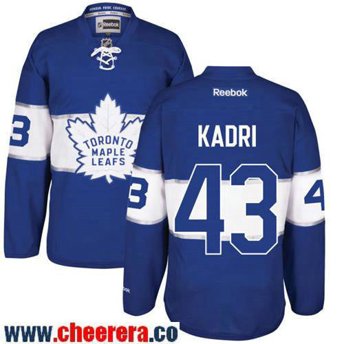 Nazem Kadri Toronto Maple Leafs blue Classic jersey