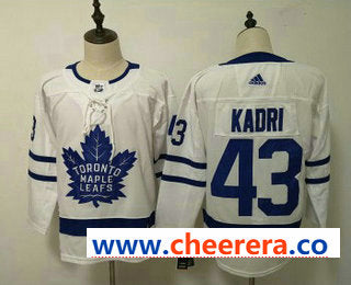 Nazem Kadri Toronto Maple Leafs white jersey