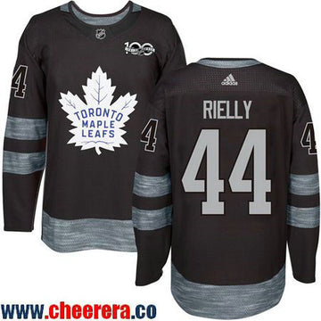 Morgan Rielly Toronto Maple Leafs black jersey
