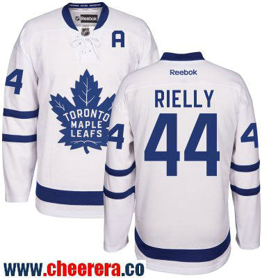 Morgan Rielly Toronto Maple Leafs white Away jersey