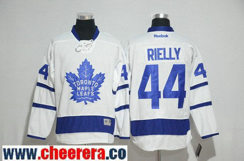 Morgan Rielly Toronto Maple Leafs white Away jersey