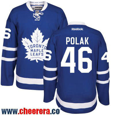 Roman Polak Toronto Maple Leafs royal Home jersey