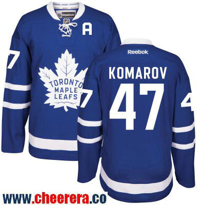 Leo Komarov Toronto Maple Leafs royal Home jersey