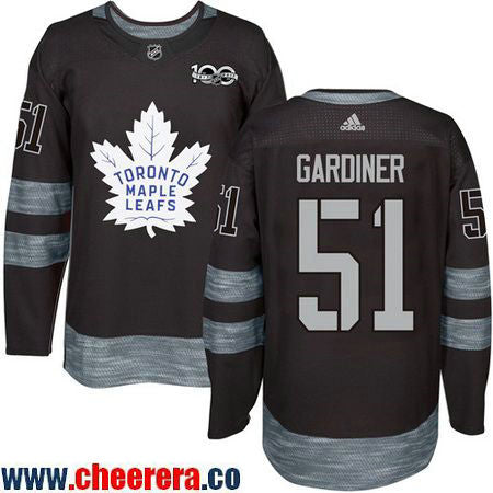 Jake Gardiner Toronto Maple Leafs black jersey