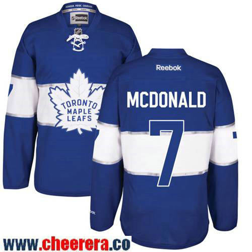 Lanny McDonald Toronto Maple Leafs blue Classic jersey