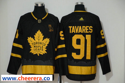 John Tavares Toronto Maple Leafs black jersey