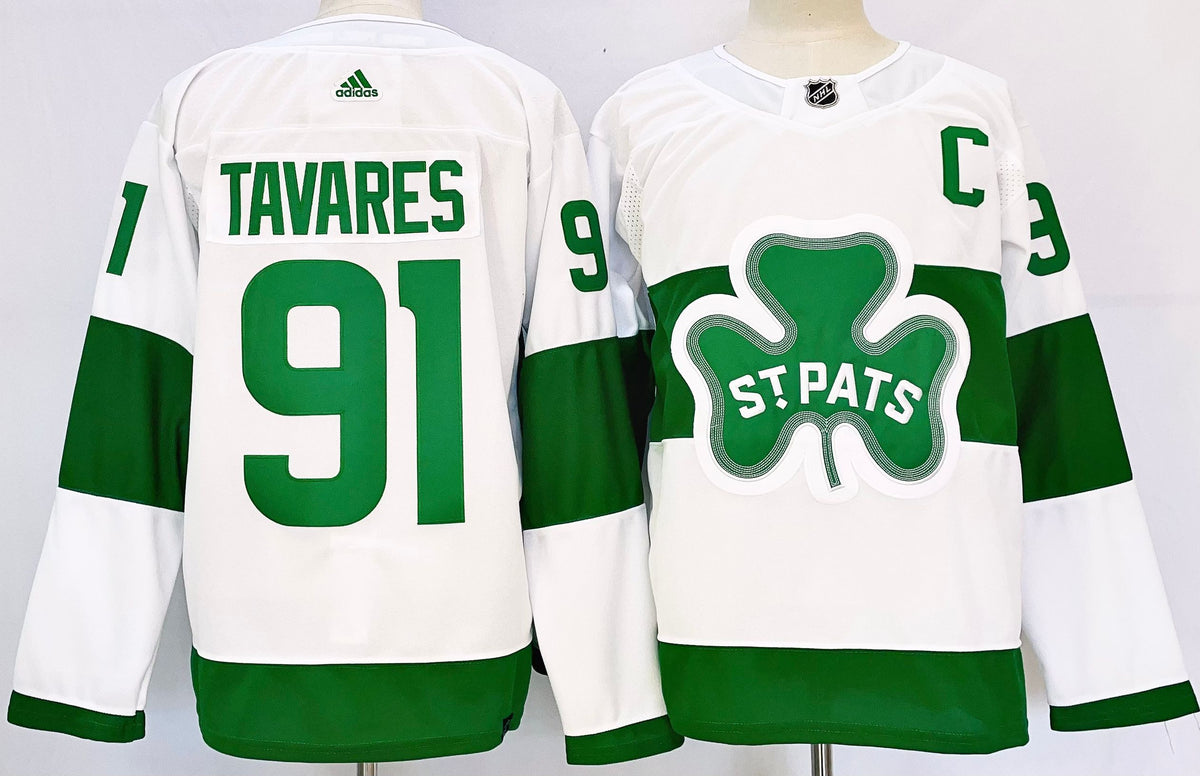 John Tavares Toronto Maple Leafs white Authentic jersey