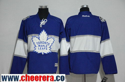 Custom Toronto Maple Leafs blue Classic jersey