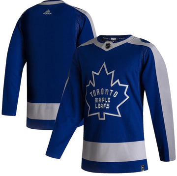 Custom Toronto Maple Leafs blue Reverse Retro jersey