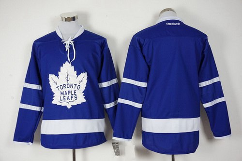 Blank Royal Toronto Maple Leafs blue Home jersey