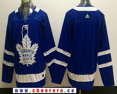Blank Royal Toronto Maple Leafs blue Home jersey