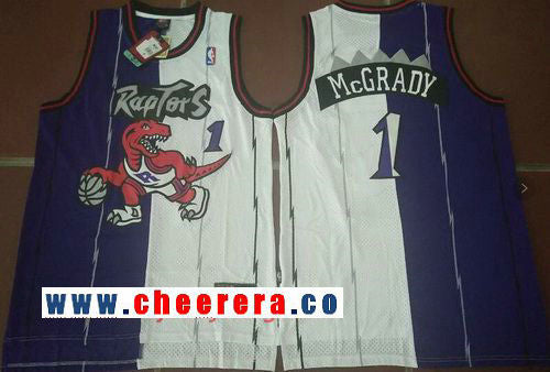 Tracy McGrady Toronto Raptors purple Classic jersey