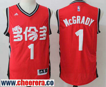 Tracy McGrady Toronto Raptors red jersey