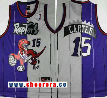 Vince Carter Toronto Raptors purple Classic jersey