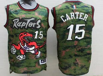 Vince Carter Revolution Toronto Raptors camo Camo jersey
