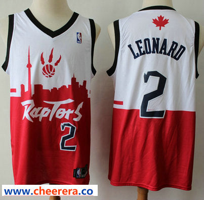 Kawhi Leonard Toronto Raptors white jersey
