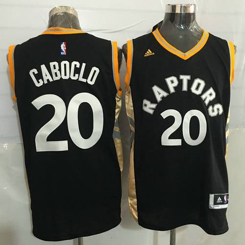 Bruno Caboclo Toronto Raptors black jersey