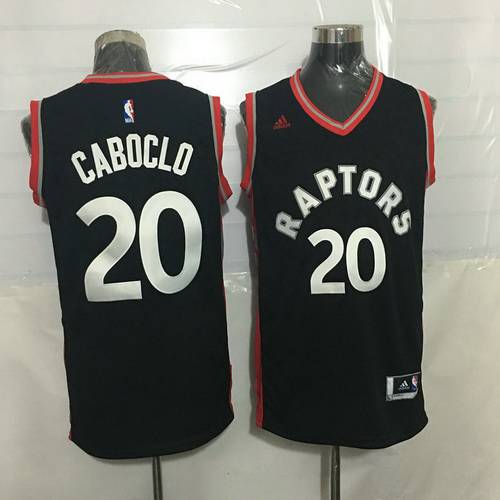 Bruno Caboclo Toronto Raptors black jersey