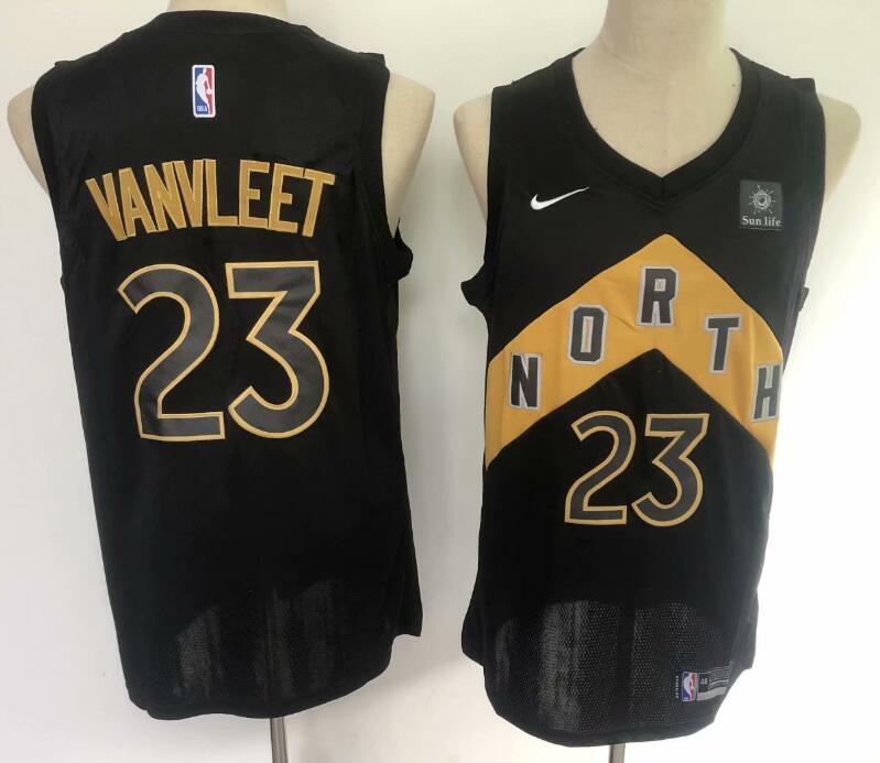 Fred VanVleet Toronto Raptors black jersey