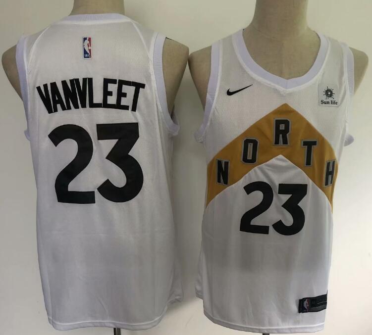 Fred VanVleet Toronto Raptors white jersey