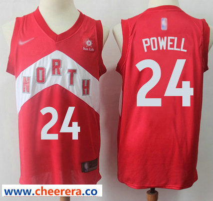 Norman Powell Toronto Raptors red jersey