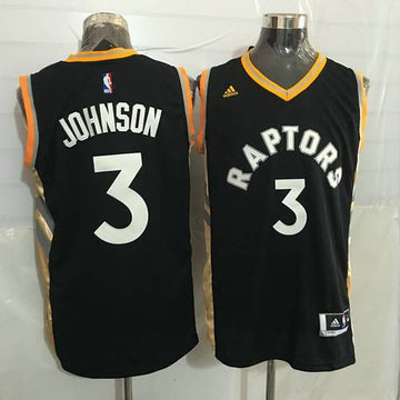 James Johnson Toronto Raptors black jersey