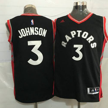 James Johnson Toronto Raptors black jersey