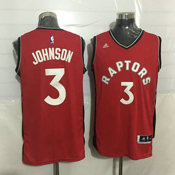 James Johnson Toronto Raptors red jersey