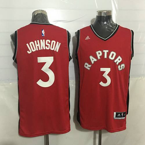 James Johnson Toronto Raptors red jersey