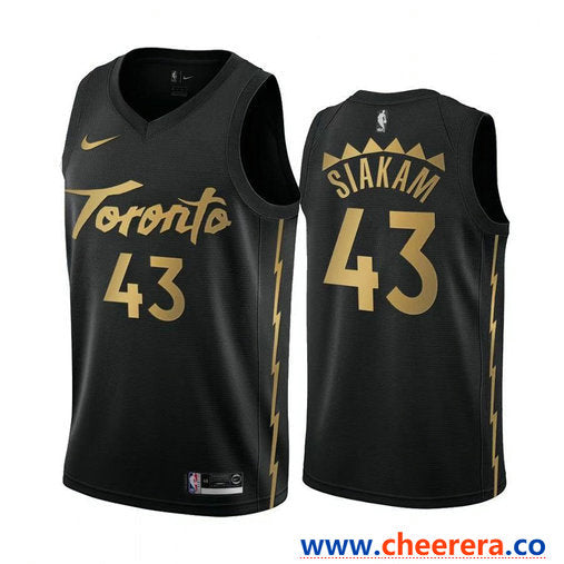 Pascal Siakam Toronto Raptors black jersey