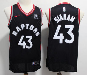 Pascal Siakam Toronto Raptors black jersey
