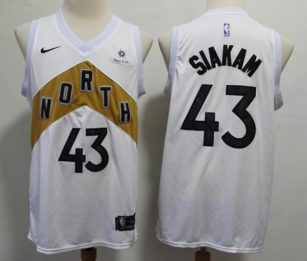 Pascal Siakam Toronto Raptors white jersey