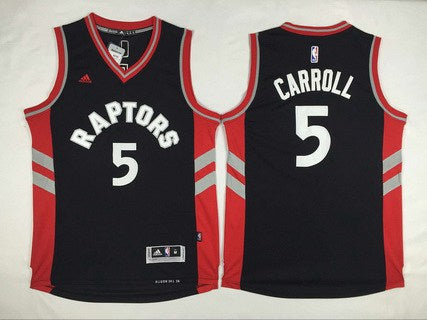 DeMarre Carroll Revolution Toronto Raptors black jersey