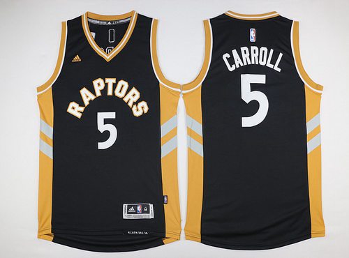 DeMarre Carroll Revolution Toronto Raptors black jersey