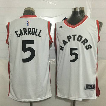DeMarre Carroll Toronto Raptors white jersey