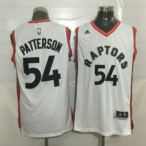 Patrick Patterson Toronto Raptors white jersey