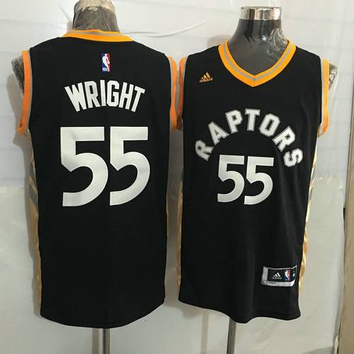 Delon Wright Toronto Raptors black jersey