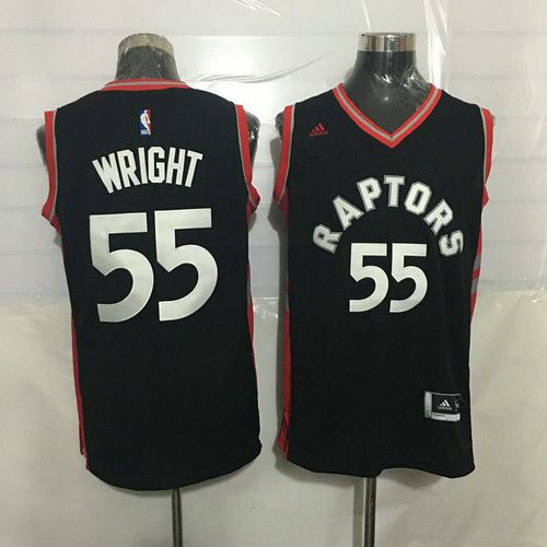 Delon Wright Toronto Raptors black jersey