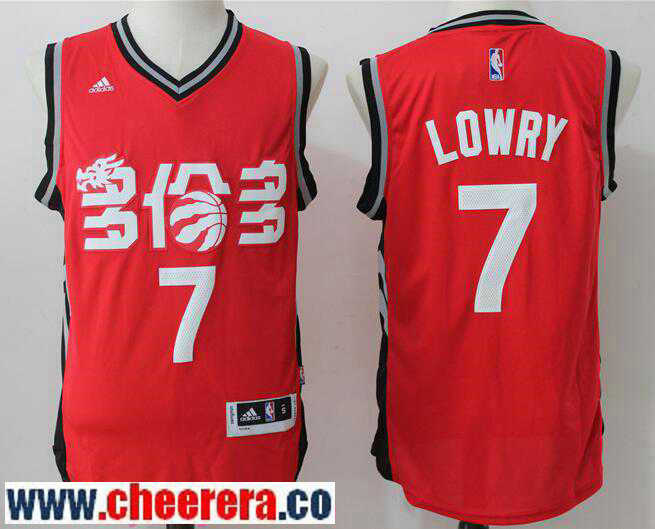 Kyle Lowry Toronto Raptors red jersey
