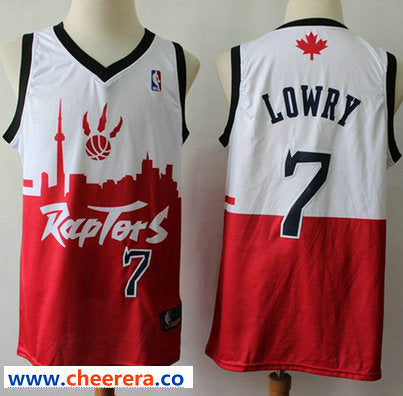 Kyle Lowry Toronto Raptors white jersey