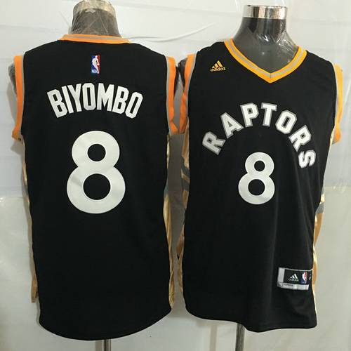 Bismack Biyombo Toronto Raptors black jersey