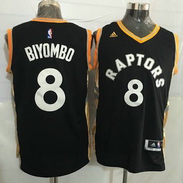 Bismack Biyombo Toronto Raptors black jersey