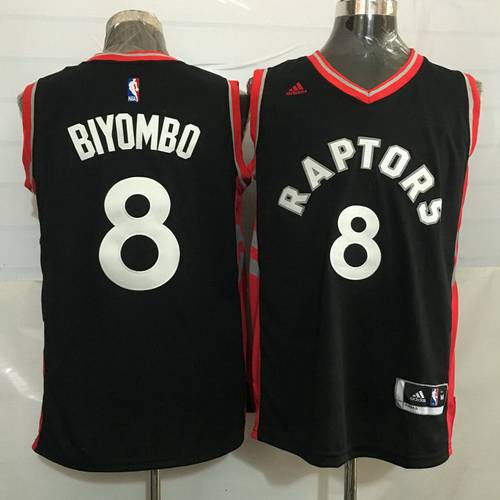 Bismack Biyombo Toronto Raptors black jersey