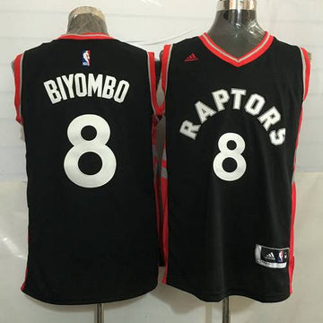 Bismack Biyombo Toronto Raptors black jersey